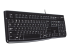 Logitech K120 - Keyboard - Left-angle