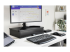 Kensington UVStand Monitor Stand with UV Sanitization Compartment - Left-angle