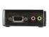 StarTech.com 4 Port Black USB KVM Switch Kit with Cables and Audio - 