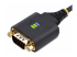 StarTech.com 6.6ft (2m) USB to Serial Adapter Cable, COM Retention, RS232 - Close up