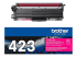 Brother TN-423M - Magenta - Front