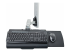 StarTech.com Wall Mount Workstation, VESA Mount For 32" Monitors (22lb/10kg), Fully Articulating Arms For Single Monitor Mount & Keyboard Tray, Includes Desktop Computer/PC Bracket - Close up
