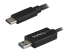 StarTech.com USB C to USB Data Transfer Cable for Mac and Windows, USB 3.0 - Right-angle