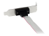 StarTech.com 1 Port 16in DB9 Serial Port BRacket to 10 Pin Header - Back