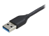 StarTech.com 4 Port USB 3.0 Hub, 4x USB-A, 5Gbps Laptop/Desktop USB Type-A Hub, USB Bus Powered, 11" Long Cable with Cable Management (HB30AM4AB) - Close up