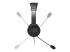 Kensington USB Hi-Fi Headphones with Mic - Left side