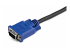 StarTech.com 6 ft Ultra-Thin USB 2-in-1 KVM Cable - Close up