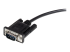 StarTech.com 3m Black Straight Through DB9 RS232 Serial Cable - Close up