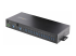 StarTech.com 16-Port Industrial USB 5Gbps Hub with Power Adapter, Metal Enclosure, Mountable, ESD Protection, Terminal Block Power, USB Charging, Dual-Host Switch - Right-angle
