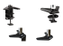 StarTech.com Desk Mount Monitor Arm for Single VESA Display up to 32" or 49" Ultrawide 8kg/17.6lb, Full Motion Articulating & Height Adjustable w/ Cable Management, C-Clamp, Grommet Mount - Multi-angle