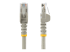StarTech.com 10m CAT6 Ethernet Cable, 10 Gigabit Snagless RJ45 650MHz 100W PoE Patch Cord, CAT 6 10GbE UTP Network Cable w/Strain Relief, Grey, Fluke Tested/Wiring is UL Certified/TIA - Multi-angle