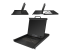 StarTech.com 8 Port Rackmount KVM Console with 6ft Cables, Integrated KVM Switch with 19" LCD Monitor, Fully Featured 1U LCD KVM Drawer- OSD KVM, Durable 50,000 MTBF, USB + VGA Support - Multi-angle