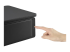 Kensington UVStand Monitor Stand with UV Sanitization Compartment - Left-angle