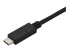 StarTech.com 3ft/1m USB C to DisplayPort 1.2 Cable 4K 60Hz, USB-C to DisplayPort Adapter Cable HBR2, USB Type-C DP Alt Mode to DP Monitor Video Cable, Compatible with Thunderbolt 3, Black - Close up