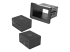 StarTech.com Single-Module Conference Table Connectivity Box-Customizable - Right-angle