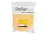 StarTech.com 100ft Hook and Loop Roll, Cut-to-Size Reusable Cable Ties, Bulk Industrial Wire Fastener Tape /Adjustable Fabric Wraps Yellowith Resuable Self Gripping Cable Management Straps - Front