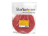 StarTech.com 50ft Hook and Loop Roll, Cut-to-Size Reusable Cable Ties, Bulk Industrial Wire Fastener Tape / Adjustable Fabric Wraps Red / Resuable Self Gripping Cable Management Straps - Front