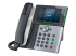 Poly Edge E550 - VoIP phone with caller ID/call waiting - Right-angle