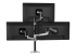 Ergotron LX - Mounting kit (dual stacking arm, tall pole) - Back