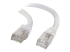C2G Cat5e Booted Shielded (STP) Network Patch Cable - Right-angle