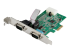StarTech.com 2-port PCI Express RS232 Serial Adapter Card, PCIe RS232 Serial Host Controller Card, PCIe to Dual Serial DB9 COM Port Card, 16950 UART, Expansion Card, Windows, macOS, Linux - Right-angle