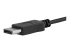 StarTech.com 3ft/1m USB C to DisplayPort 1.2 Cable 4K 60Hz, USB-C to DisplayPort Adapter Cable HBR2, USB Type-C DP Alt Mode to DP Monitor Video Cable, Compatible with Thunderbolt 3, Black - Close up