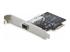 StarTech.com 1-Port GbE SFP Network Card, PCIe 2.1 x1, Intel I210-IS, 1GbE Controller, 1000BASE Copper/Fiber Optic, Single-Port Gigabit Ethernet NIC, Desktop/Server Backplanes - Left-angle
