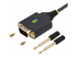StarTech.com 13ft (4m) 2-Port USB to Serial Adapter Cable, Interchangeable DB9 Screws/Nuts, COM Retention, USB-A to DB9 RS232, FTDI, Level-4 ESD Protection, Windows/macOS/ChromeOS/Linux - Close up
