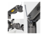 StarTech.com Desk Mount Monitor Arm, Up To 32" Display, C-Clamp, TAA - Multi-angle