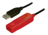Lindy USB 2.0 Active Extension Cable Pro - Left-angle