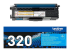 Brother TN320C - Cyan - Front