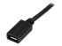 StarTech.com 0.5m 20in Micro-USB Extension Cable - Close up
