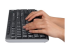 Logitech Wireless Keyboard K270 - Left side