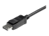 StarTech.com 2m (6ft) HDMI to DisplayPort Cable 4K 30Hz, Active HDMI 1.4 to DP 1.2 Adapter Converter Cable with Audio, USB Powered, Mac & Windows, HDMI Laptop to DP Monitor, Male/Male - Close up