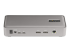 StarTech.com Dual-Laptop USB-C KVM Docking Station, Dual Monitor 4K 60Hz DisplayPort Dock, 5-Port USB Hub, GbE, 90W/45W Power Delivery to Two Laptops, Windows/Mac, 2-Host KVM Dock - Back