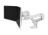Ergotron LX Pro - Mounting kit (dual arm) - Right-angle