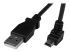 StarTech.com Down Angle Mini USB Cable - Right-angle