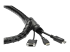 StarTech.com 2.5m (8.2ft) Cable Management Sleeve - Close up