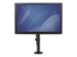 StarTech.com Single Monitor Desk Mount, Single Screen Heavy Duty Pole Mount for up to 8kg VESA Compatible Displays, Ergonomic Height Adjustable Monitor Arm Mount, Desk Clamp/Grommet - Front