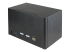 StarTech.com 2 Port Quad Monitor DisplayPort KVM Switch, 4K 60Hz UHD HDR, Desktop 4K DP 1.2 KVM with 2 Port USB 3.0 Hub (5Gbps) & 4x USB 2.0 HID Ports, Audio, Hotkey Switching, TAA - Right-angle