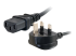 C2G Universal Power Cord - Right-angle