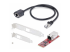 StarTech.com 1-Port 2.5GbE M.2 Network Card, Multi-Gigabit Speeds (2.5G/1G/100M/10M) - Right-angle