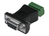 StarTech.com RS422 RS485 Serial DB9 to Terminal Block Adapter - Right-angle