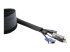 StarTech.com 10ft (3m) Cable Management Sleeve, Trimmable Heavy Duty Cable Wrap, 1.2" (3cm) Dia Polyester Mesh Computer Cable Manager/Protector/Concealer - Right side