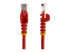 StarTech.com 0.5m Red Cat5e / Cat 5 Snagless Ethernet Patch Cable 0.5 m - Multi-angle