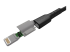 StarTech.com 6 ft(2m) Durable Black USB-A to Lightning Cable, Heavy Duty Rugged Aramid Fiber USB Type A to Lightning Charger/Sync Power Cord, Apple MFi Certified iPad/iPhone 12 Pro Max - Inside
