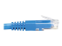 Eaton Tripp Lite Series Right-Angle Cat6 Gigabit Molded UTP Ethernet Cable (RJ45 Right-Angle M to RJ45 M), Blue, 15 ft. (4.57 m) - Close up