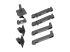 Ergotron LX Pro - Mounting kit (dual arm) - Multi-angle
