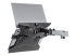 StarTech.com VESA Laptop Tray, Adjustable Monitor Arm Laptop Tray Secures Notebooks up to 4.5kg (9.9lb), 75x75 & 100x100 VESA Holes, Ventilated, Compatible w/ Monitor Desk Mounts & Stands - Back