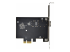 StarTech.com 1-Port GbE SFP Network Card, PCIe 2.1 x1, Intel I210-IS, 1GbE Controller, 1000BASE Copper/Fiber Optic, Single-Port Gigabit Ethernet NIC, Desktop/Server Backplanes - Back